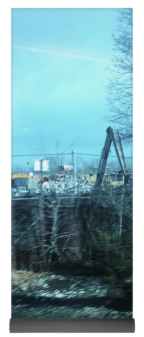 New Jersey From The Train 7 - Yoga Mat