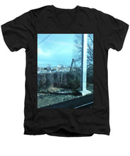 New Jersey From The Train 7 - Men's V-Neck T-Shirt