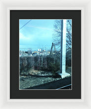 New Jersey From The Train 7 - Framed Print