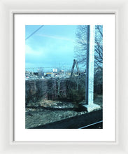 New Jersey From The Train 7 - Framed Print