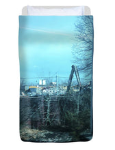 New Jersey From The Train 7 - Duvet Cover