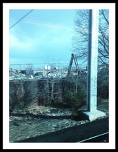 New Jersey From The Train 7 - Framed Print