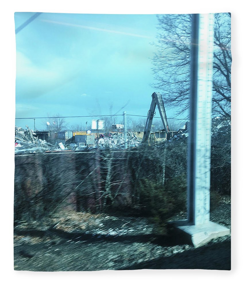 New Jersey From The Train 7 - Blanket