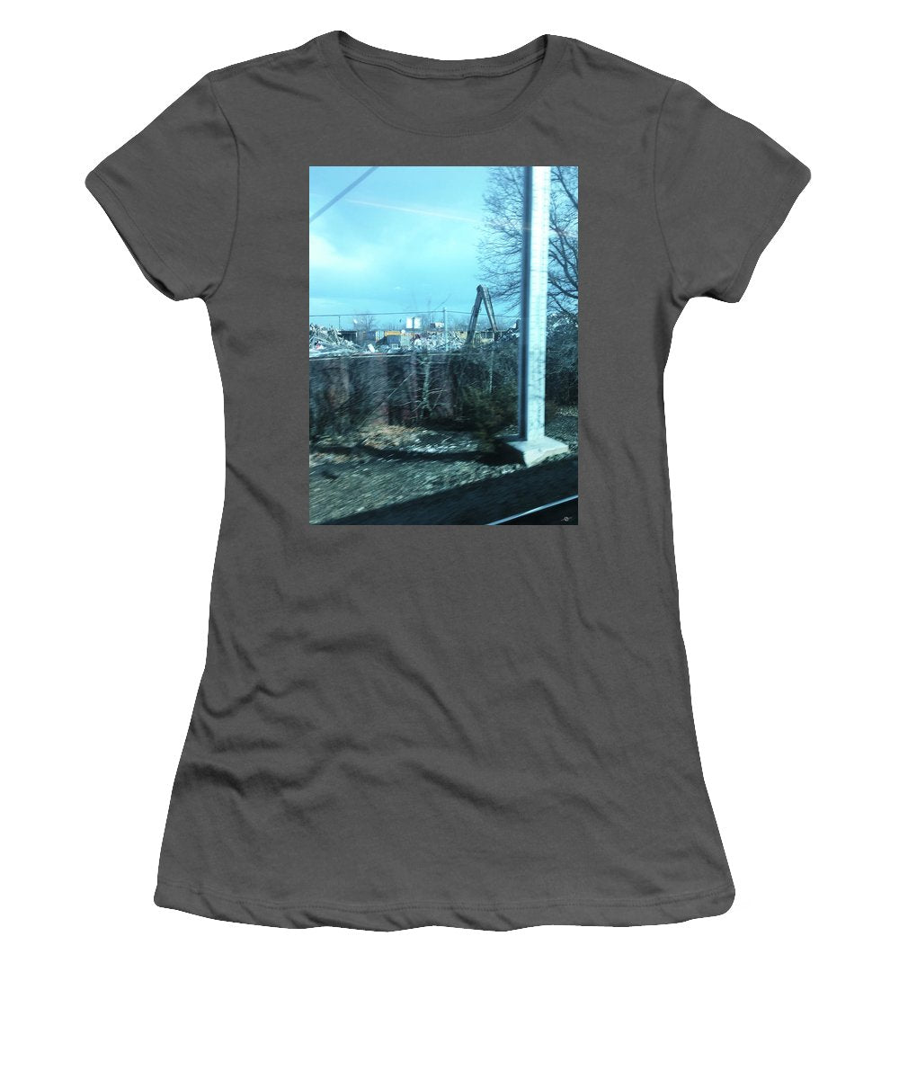 New Jersey From The Train 7 - Women's T-Shirt (Athletic Fit)