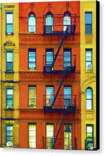 New York City Apartment Building 2 - Canvas Print