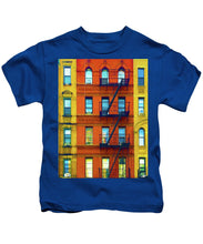 New York City Apartment Building 2 - Kids T-Shirt