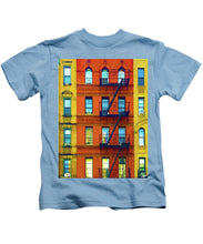 New York City Apartment Building 2 - Kids T-Shirt