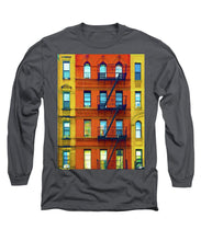 New York City Apartment Building 2 - Long Sleeve T-Shirt