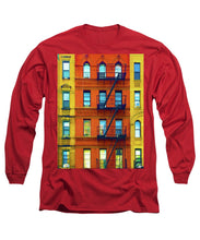 New York City Apartment Building 2 - Long Sleeve T-Shirt