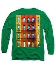 New York City Apartment Building 2 - Long Sleeve T-Shirt
