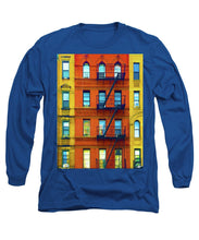 New York City Apartment Building 2 - Long Sleeve T-Shirt