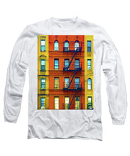 New York City Apartment Building 2 - Long Sleeve T-Shirt
