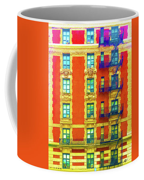 New York City Apartment Building 3 - Mug