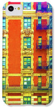 New York City Apartment Building 3 - Phone Case