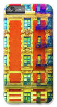 New York City Apartment Building 3 - Phone Case