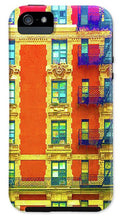 New York City Apartment Building 3 - Phone Case