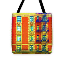 New York City Apartment Building 3 - Tote Bag
