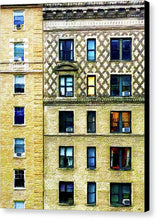 New York City Apartment Building - Canvas Print