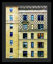 New York City Apartment Building - Framed Print