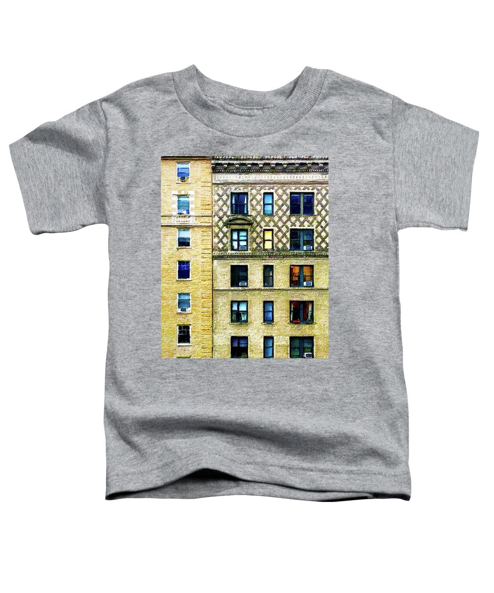 New York City Apartment Building - Toddler T-Shirt