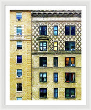 New York City Apartment Building - Framed Print