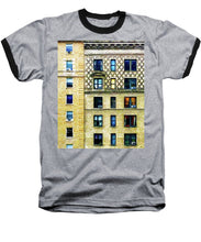 New York City Apartment Building - Baseball T-Shirt