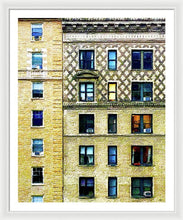 New York City Apartment Building - Framed Print