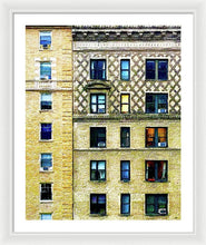 New York City Apartment Building - Framed Print