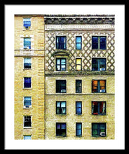 New York City Apartment Building - Framed Print