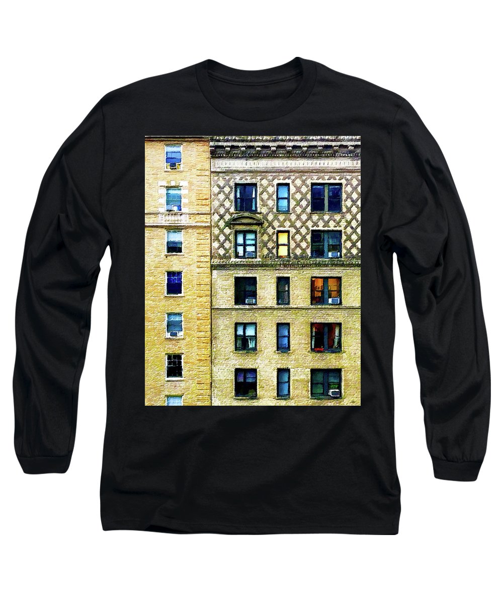 New York City Apartment Building - Long Sleeve T-Shirt