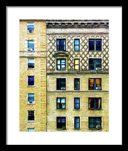 New York City Apartment Building - Framed Print