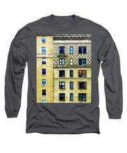 New York City Apartment Building - Long Sleeve T-Shirt