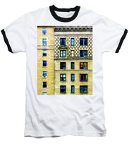 New York City Apartment Building - Baseball T-Shirt