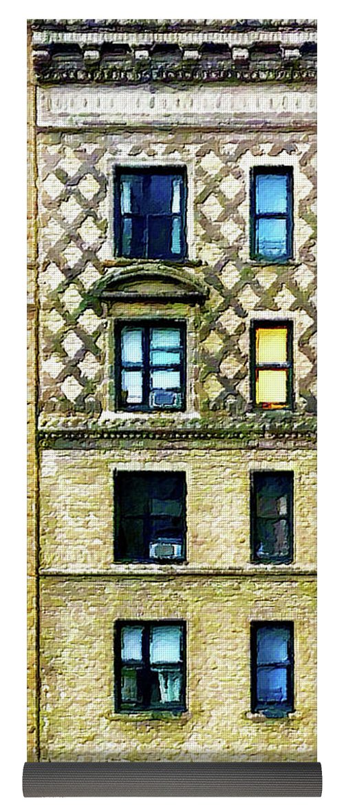 New York City Apartment Building - Yoga Mat