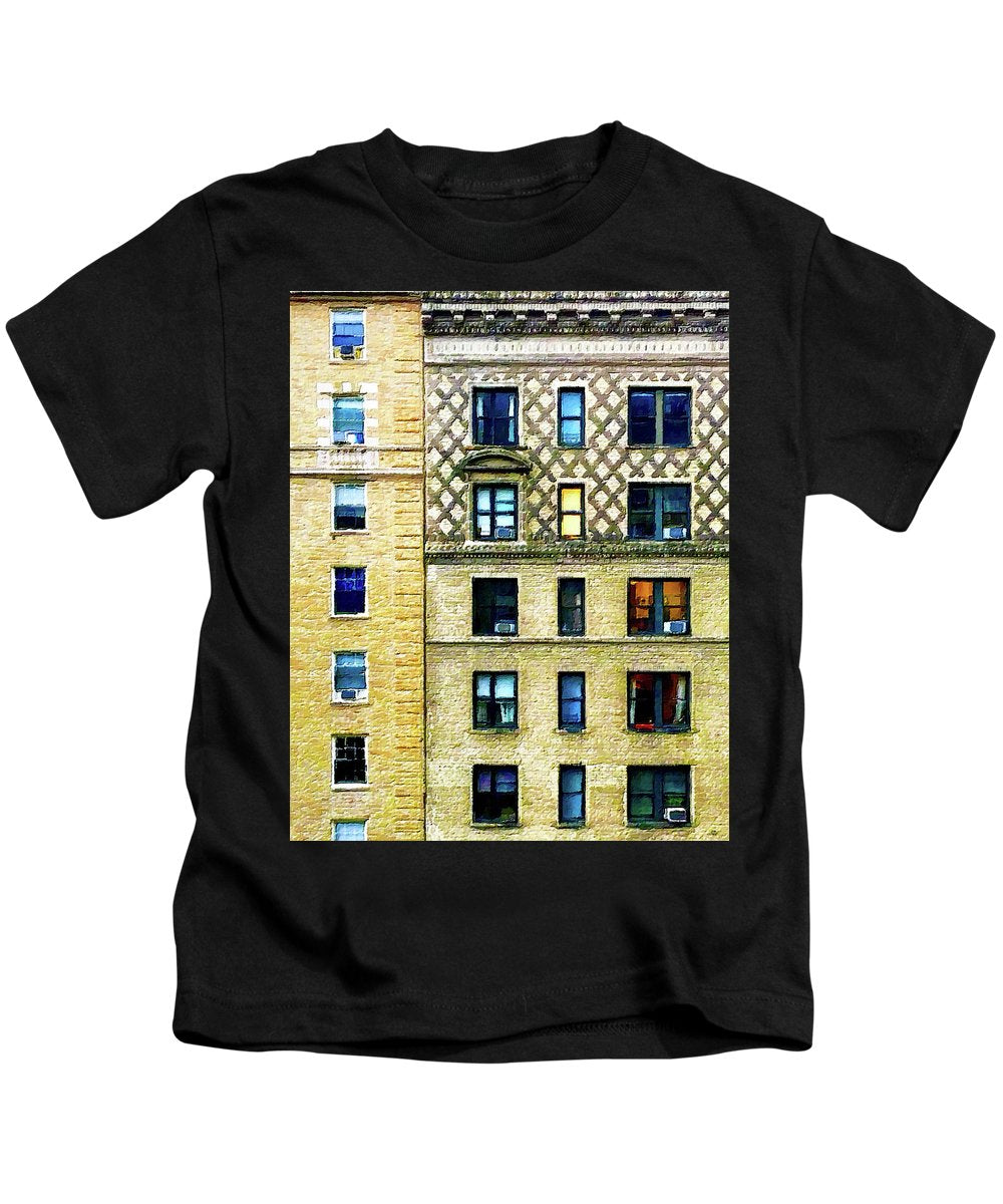 New York City Apartment Building - Kids T-Shirt