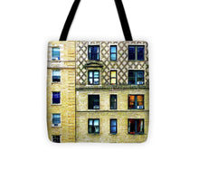 New York City Apartment Building - Tote Bag