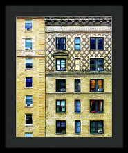 New York City Apartment Building - Framed Print