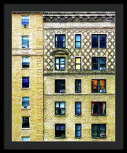 New York City Apartment Building - Framed Print