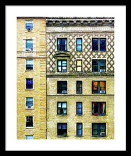 New York City Apartment Building - Framed Print