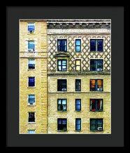 New York City Apartment Building - Framed Print