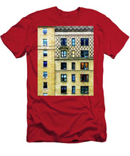 New York City Apartment Building - Men's T-Shirt (Athletic Fit)