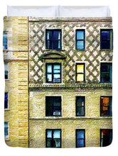 New York City Apartment Building - Duvet Cover