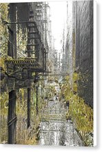 Of An Allyway - Canvas Print