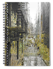 Of An Allyway - Spiral Notebook