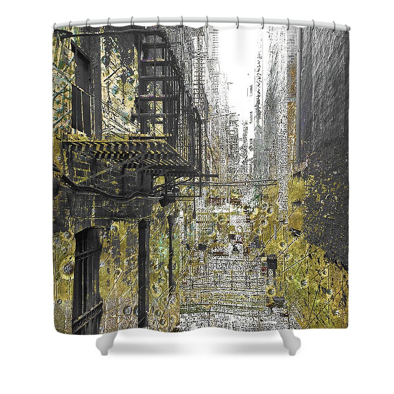 Of An Allyway - Shower Curtain