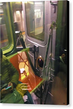 Photo On The New York City Subway - Canvas Print