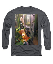 Photo On The New York City Subway - Long Sleeve T-Shirt