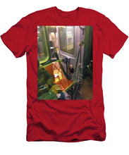 Photo On The New York City Subway - Men's T-Shirt (Athletic Fit)