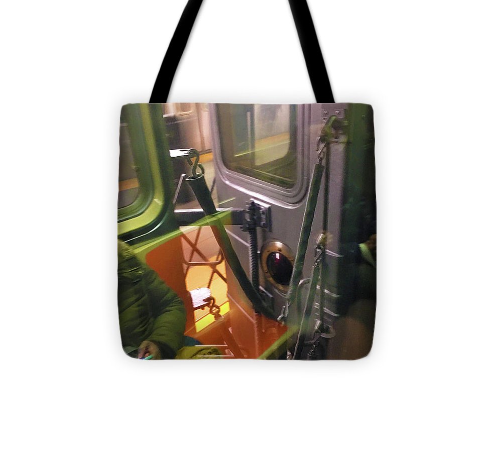 Photo On The New York City Subway - Tote Bag