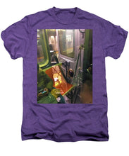 Photo On The New York City Subway - Men's Premium T-Shirt